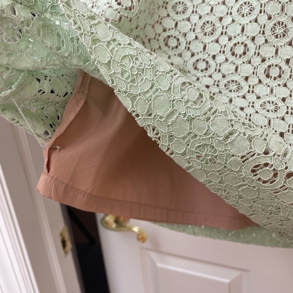 Victoria Beckham for target long sleeve mint midi dress women’s size M - Picture 5 of 7